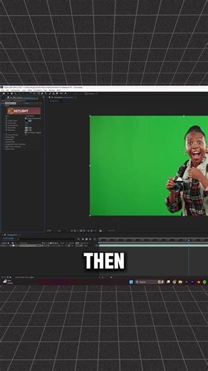How to Key Out Green screen in After Effects #ae #aftereffects