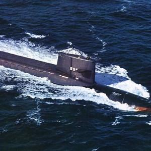 77K views · 1.2K reactions | On this day in 1959, the US launches USS George Washington, the world's first nuclear-powered ballistic missile submarine. | We Are The Mighty | Facebook