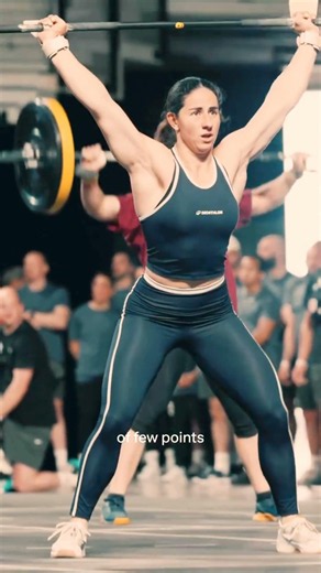 women's Crossfit Athelete workout game #motivation #crossfit #shorts