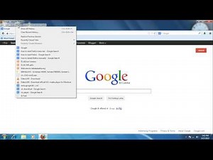 how to reset Firefox menu bar