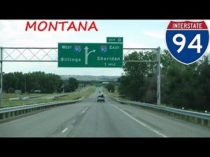 Interstate 94 - Montana (Exits 6 to 0) westbound
