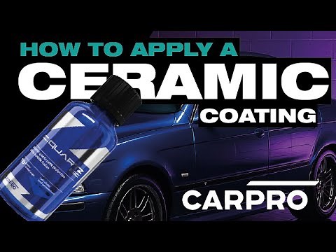 How To Apply Ceramic Coatings To Your Car, A Beginners Guide using Carpro Quartz Sic