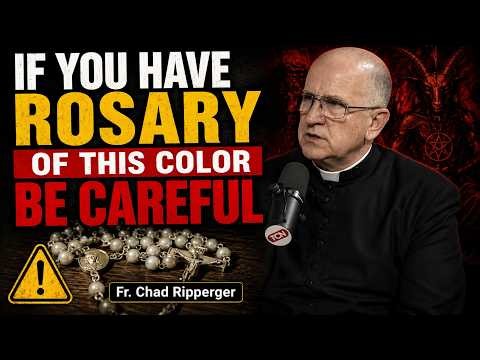 Do You Have a Rosary This Color? BE CAREFUL – It Could Be Dangerous! Fr. Chad Ripperger