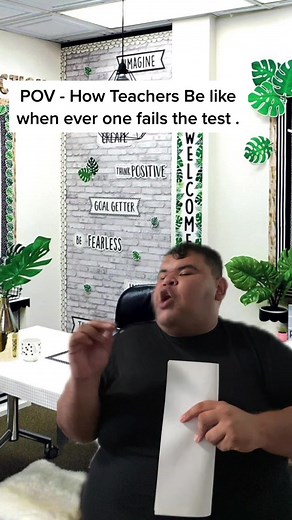 When Everyone Fails the Test - Teachers' Reaction