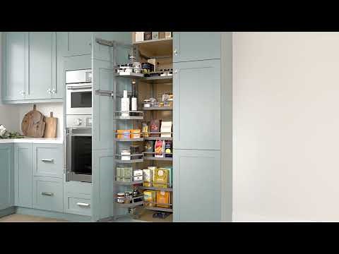Affinity Tall Pantry Pullout Tandem Cabinet