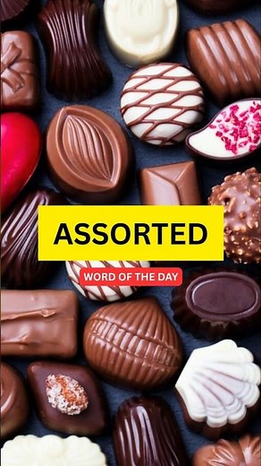 Assorted | Assorted Meaning | One Minute English #assorted #assortedmeaning #shorts