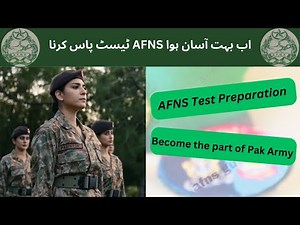 AFNS Test Preparation 2024 || AFNS Guideline