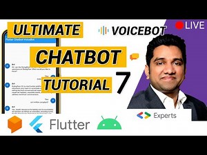 Build a chatbot and voicebot app using flutter and dialogflow - Ultimate Chatbot Tutorial