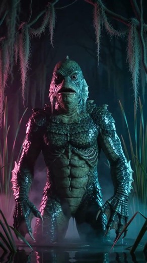 Classic Movie Monster Creature From The Black Lagoon #halloween #horror