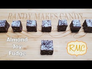 Randy Makes Almond Joy Fudge