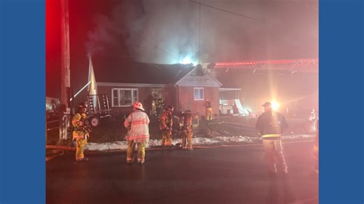 Bomb squad called after explosion draws firefighters back to early‑morning house fire in Lebanon County