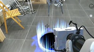 Portal in augmented reality with Google Tango device (and Unity)