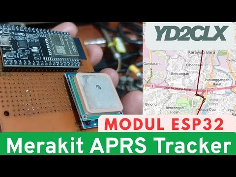 Merakit APRS tracker dengan modul ESP32 mudah dan murah