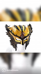 Had an absolute blast working on this #hawkgirl / #hawkman inspired mask commission for a collector. This customer has also been kind enough to allow a version of this to be sold on the website - coming soon! | Rockwell Masks