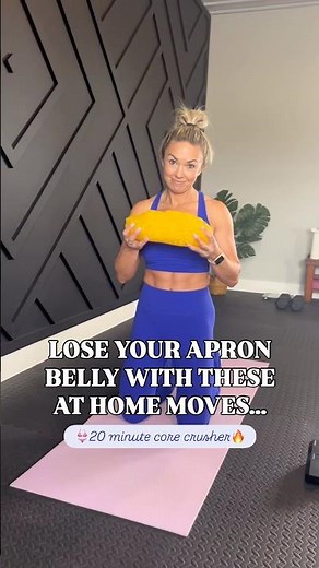 Lose your apron belly with this workout! #abworkout #coreworkout