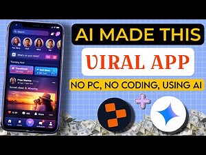 Make Your Own App Using AI Agent 🤯 | No Coding | Mobile Only