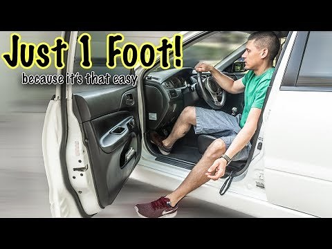 How to Drive a Stick Shift With ONE FOOT