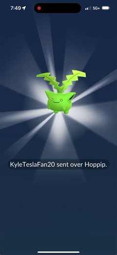 Trading Shiny Eevee For Shiny Hoppip In Pokémon Go