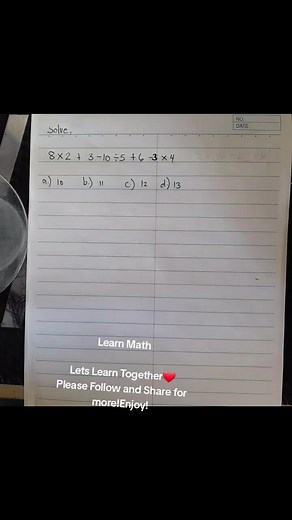 Mastering Math with MDAS Rules Together!