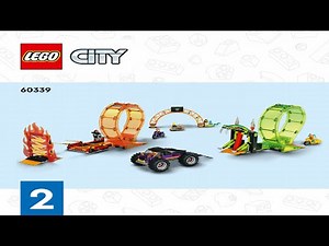 LEGO instructions - City - Stuntz - 60339 - Double Loop Stunt Arena (Book 2)