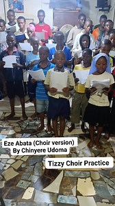 2.1M views · 118K reactions | Something a bit different from the usual 珞殺 We made the Choir version ✅ Arranged by Boscotizzy On Beat Our Director Rate our performance 殺 Tizzy Kids Music Academy Chinyere Udoma #catholic #Tizzy #viralpost2025シ #viralreelsシ #music #musicvideo #love #viralreelschallenge | Tizzy Kids Harmonic Chorale | Facebook
