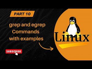 Part 10 - Mastering grep and egrep commands in 20 Minutes! | Linux OS | grep | egrep commands
