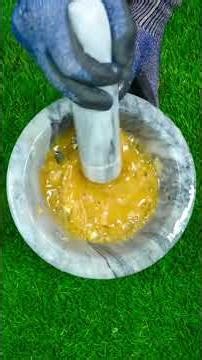 Oddlysatisfying crushing mango juice bottle 😱 # #asmr #crushing