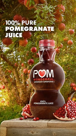 144 reactions · 25 shares | One ingredient. That's how we make POM the Antioxidant Superpower. | POM Wonderful | Facebook