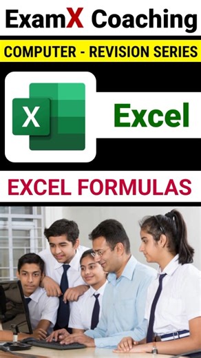 Excel Formulas and Functions | Excel Tutorial for Beginners #excel #computer #shorts