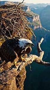 Eaglet’s First Flight: Golden Eagle's Journey #SkyPredator #EagleYouth