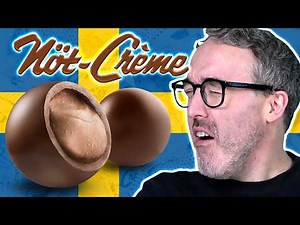 Irish People Try Swedish Nöt-Crème Chocolate Truffles