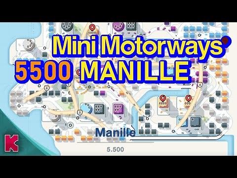 5500 à MANILLE (complet avec astuces, sans bloquer la map) | Mini Motorways PC ép 09