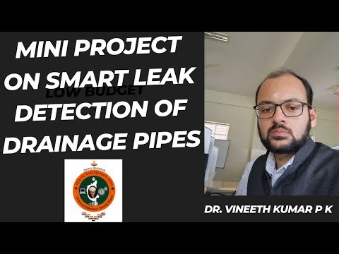 Mini Project Idea 2025|EEE/ECE Projects|Smart Underground Drainage Leak Detection using IoT & TinyML