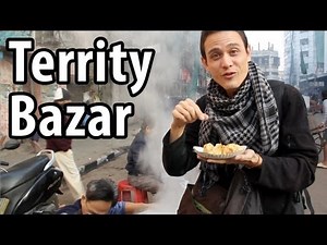 Territy Bazar - AMAZING Chinese Indian Street Food Market in Kolkata