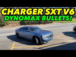 2007 Dodge Charger SXT 3.5L V6 Exhaust w/ Dynomax Race Bullet!