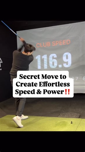 Kevin Hwang Jr. on Instagram: "This is how we create power/speed while we still hit up on the golf ball‼️ #golftipsdaily #golftipsforbeginners #onlinecoaching #onlinecoach #golflessons"