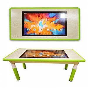 [Hot Item] Children Kids Smart Table C32 Interactive Capacitive Touch Screen Table 32'' Integrated Battery