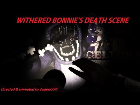 (SFM) FNAF 2 Withered Bonnie's Death Scene
