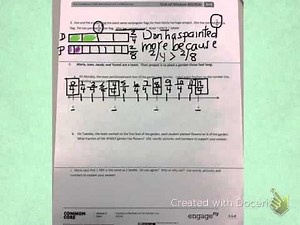 Engage NY Third grade Module 5 End of module review back