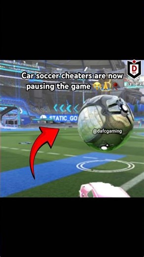 Why are yall still cheating in rocket league 😭