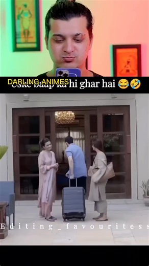 Uska baap ka hi ghar hai 💖🔥💦 #funny #comedy #funnyreels #viral #tranding | Darling Animes