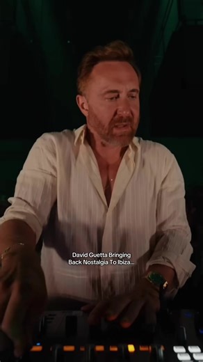 David Guetta Brings Nostalgia to Ibiza