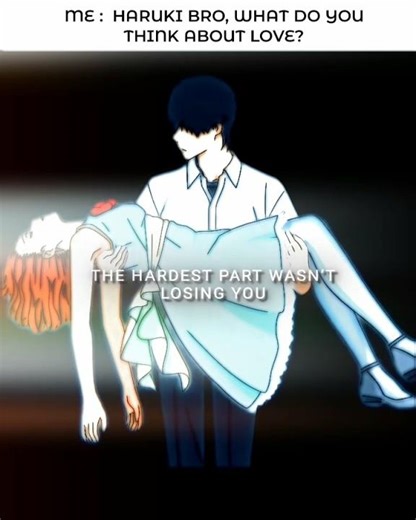 Haruki love definition 💔📈