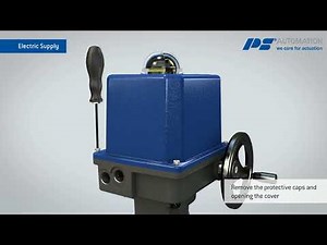 UPDATE! Smart Quarter-Turn Actuator PS-AMS PSQ: Valve Assembly, Commissioning, Installation of Acc.