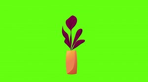 Download Flower or leaves animation illustration for free