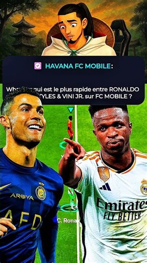RONALDO VS VINI JR. SPEED !