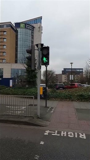 Greenwich: Bugsby's Way, Siemens & Plessey Automation Mellor Traffic Lights Pelican Crossing