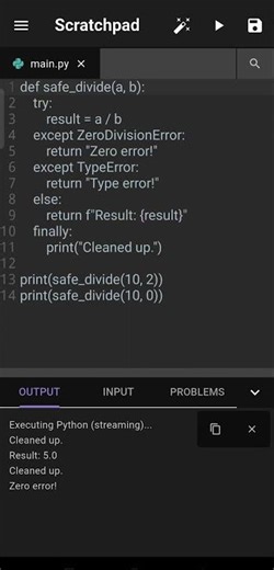 Robust Error Handling ⚡ Speed Code Challenge