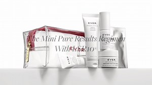 GOOD THINGS COME IN SMALL PACKAGES and GREAT SIZZLE REELS! Introducing Mini Pure Results Regimen with LSR10®! #everskin #EVERonthego #everxmini http://bit.ly/1fww9dW | EVER Cleanical Skincare