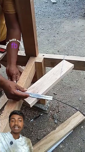 Two different cutting and angle fittings